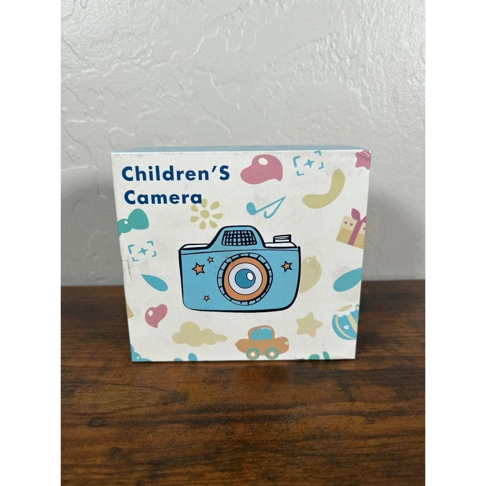 Kids Digital Camera Toddler Portable Toy Blue Childrens Camera New